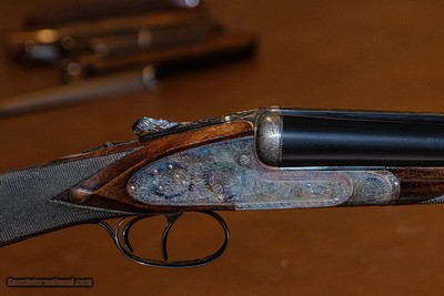 Piotti - Monaco, SxS, Engraved by Bregoli, 12ga. 27 1/2