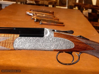 CSMC - RSP, Sideplated, O/U, Vine Scroll Full Coverage Engraving, Two Barrel Set, 20ga/28ga. 28