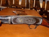 Winchester - Model 42, Deluxe, Simmons Vent Rib, Engraved/Signed By James B. Meek, .410. 28