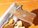 Colt - 1911, Custom Shop, Mark IV, Series 70, Electroless Nickel Finish, .45 ACP. 5