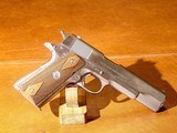 Colt - 1911, Custom Shop, Mark IV, Series 70, Electroless Nickel Finish, .45 ACP. 5