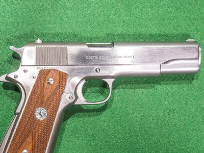 Colt - 1911, Custom Shop, Mark IV, Series 70, Electroless Nickel Finish, .45 ACP. 5