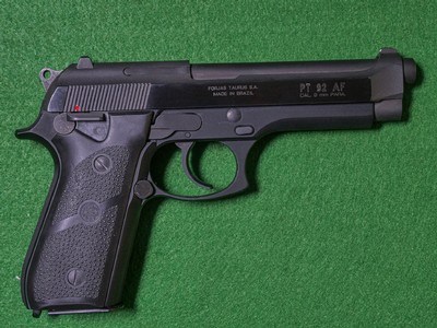 Taurus - PT92AF, Blued Finish, 9mm. 5