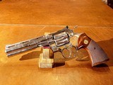 Colt - Python, Shiny Nickel Finish, .357 Magnum. 6
