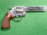 Colt - Python, Shiny Nickel Finish, .357 Magnum. 6