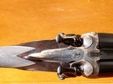 G. Bigot Arquet Le Havre - Top Lever, SxS, Bar In Wood, Two Barrel Set, 12ga/16ga. 28 5/16