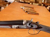 G. Bigot Arquet Le Havre - Top Lever, SxS, Bar In Wood, Two Barrel Set, 12ga/16ga. 28 5/16