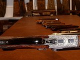 Sempert & Krieghoff - Neptune Luxus Full Sidelock Drilling Rifle, Pre-War, 16ga. 23 1/2” Bohler Steel Barrels. MAKE OFFER. - 8 of 11