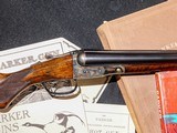 Parker - VHE Grade, SxS, RARE 1/2 Frame, Late Production, 12ga. 28