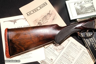 A.H. Fox - CE Grade, SxS, 12ga. 30
