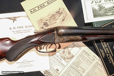 A.H. Fox - CE Grade, SxS, 12ga. 30