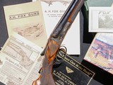A.H. Fox - RARE XE Grade, SxS, 20ga. 26