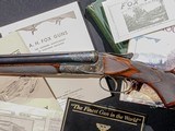 A.H. Fox - RARE XE Grade, SxS, 20ga. 26