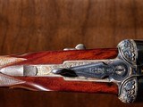 Holland & Holland - SPECTACULAR Royal Hand Detachable Full Sidelock, SxS, Deep Chisel Floral Engraving, 12ga. 30
