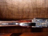 Holland & Holland - SPECTACULAR Royal Hand Detachable Full Sidelock, SxS, Deep Chisel Floral Engraving, 12ga. 30