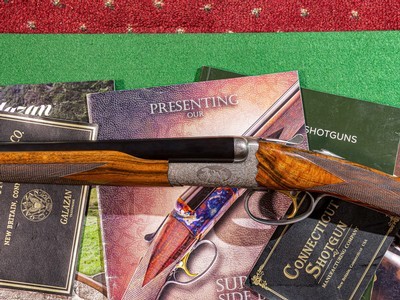 CSMC - Christian Hunter, SxS, Detachable Floor Plate, 28ga. 30” Barrels Choked F/F. MAKE OFFER. - Image 3 of 11