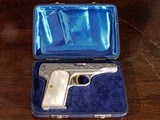 Browning - 1910, Engraved Renaissance, Made In Belgium, 9mm Short. 3 1/2