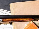 Parker - VHE Grade, SxS, Factory #1 Frame, 16ga. 26