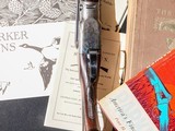 Parker - VHE Grade, SxS, Factory #1 Frame, 16ga. 26