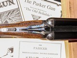 Parker - VHE Grade, SxS, Factory #1 Frame, 16ga. 26
