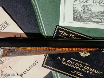 A.H. Fox - XE Grade, SxS,Made In Philadelphia, Double Triggers, 12ga. 30