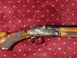 CSMC - A10, O/U Sidelock, Multi-Color Gold Gallery Gun, 12ga. 30