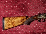 CSMC - A10, O/U Sidelock, Multi-Color Gold Gallery Gun, 12ga. 30