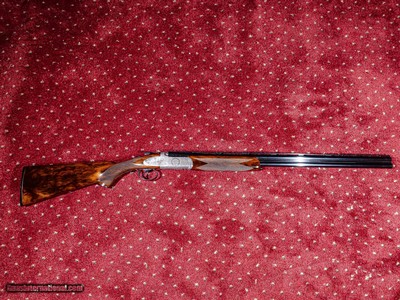 CSMC - RSP, Sideplated, O/U, Quail In Flight Game Scenes w/Full Coverage Scroll, 20ga. 28
