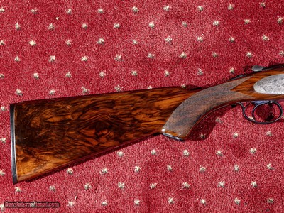 CSMC - RSP, Sideplated, O/U, Quail In Flight Game Scenes w/Full Coverage Scroll, 20ga. 28