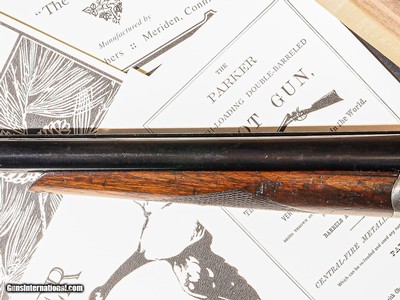 Parker - Trojan Grade, SxS, Pistol Grip Stock, Double Trigger, 16ga. 26