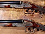 Boss & Co - SxS, Matched Pair, Rose & Scroll by Sumner, 12ga. 29
