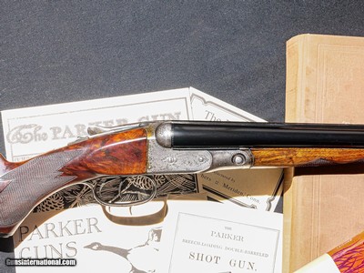 Parker - GH Grade, SxS, Capped Pistol Grip, Double Triggers, 0 Frame, 16ga. 28