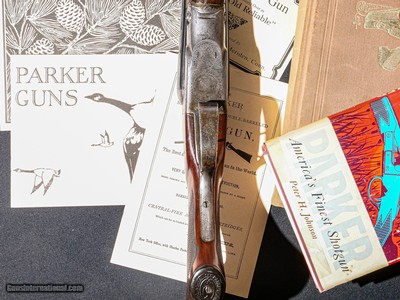 Parker - GH Grade, SxS, Capped Pistol Grip, Double Triggers, 0 Frame, 16ga. 28
