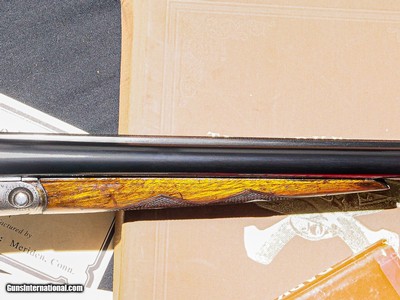 Parker - GH Grade, SxS, Capped Pistol Grip, Double Triggers, 0 Frame, 16ga. 28