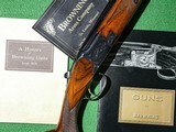 Browning - Grade I, O/U, Made In Belgium, 20ga. 26 1/2