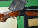 Browning - Grade I, O/U, Made In Belgium, 20ga. 26 1/2