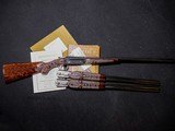 Winchester - Model 21, SxS, Grand American Grade, Three Barrel Set, 20ga/28ga/.410. 28
