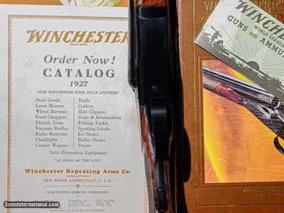 Winchester - Model 21, SxS, Two Barrel Set, 12ga. 32