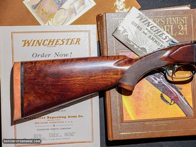 Winchester - Model 21, SxS, Two Barrel Set, 12ga. 32