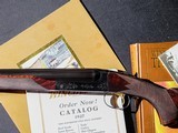 Winchester - Model 21, SxS, Custom Flat Side Factory #1 Engraving, 12ga. 28