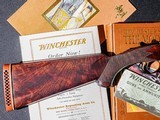Winchester - Model 21, SxS, Factory #1 Engraving, Two Barrel Set, 12ga. 28