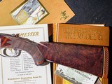 Winchester - Model 21, SxS, Factory #1 Engraving, Two Barrel Set, 12ga. 28