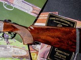 CSMC - G1 Deluxe, O/U, Ornamental Scroll w/Case Colored Finish, 12ga. 32