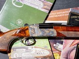 CSMC - G1 Deluxe, O/U, Ornamental Scroll w/Case Colored Finish, 12ga. 32