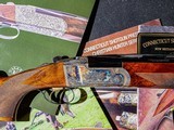 CSMC - G1 Deluxe, O/U, Scroll w/Case Colored Finish, 12ga. 32