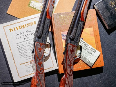 CSMC - Model 21, SxS, #6 Factory Engraving, Matched Pair, 16ga. 28