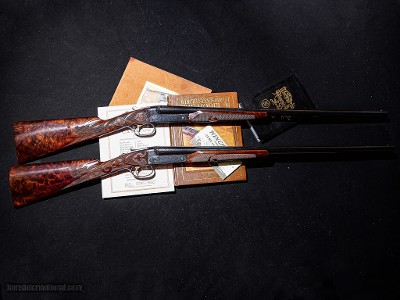 CSMC - Model 21, SxS, #6 Factory Engraving, Matched Pair, 16ga. 28