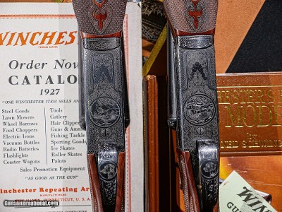 CSMC - Model 21, SxS, #6 Factory Engraving, Matched Pair, 16ga. 28