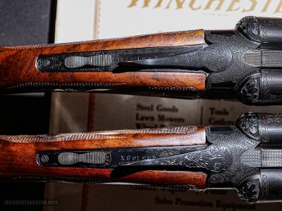 CSMC - Model 21, SxS, #6 Factory Engraving, Matched Pair, 16ga. 28