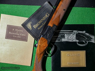 Browning - Grade I, O/U, Made In Belgium, .410. 26 1/2” Barrels. MAKE OFFER.